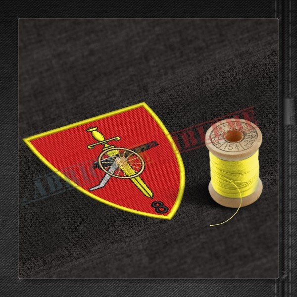 Emblema Brigada 8 ROT ALEXANDRU IOAN CUZA