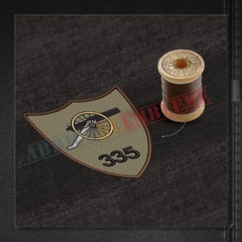 Emblema Batalionul 335 Artilerie ALEXANDRU CEL BUN - Botosani