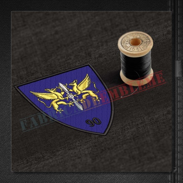 Emblema Baza 90 Transport Aerian COMANDOR AVIATOR GHEORGHE BANCIULESCU - OTOPENI