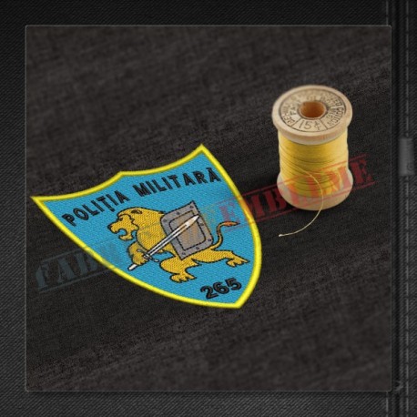 Emblema Batalionul 265 Politie Militara TUDOR VLADIMIRESCU