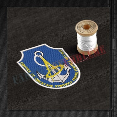 Emblema Centrul de Cercetare Stiintifica pentru Fortele Navale