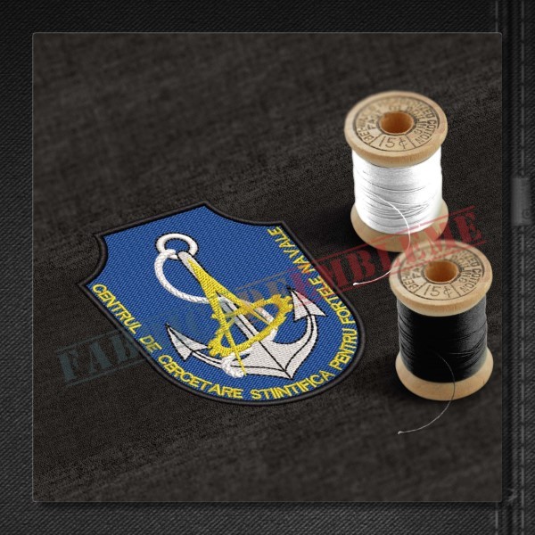 Emblema Centrul de Cercetare Stiintifica pentru Fortele Navale
