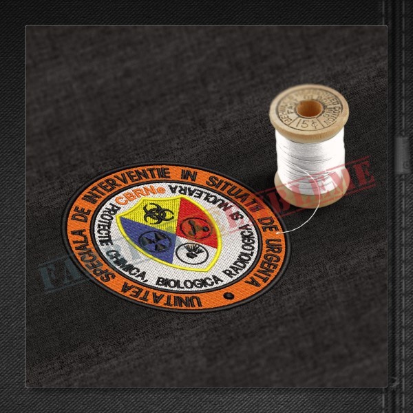 Emblema Unitatea Speciala de Interventie in Situatii de Urgenta - CBRNe
