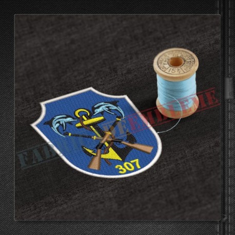 Emblema Regimentul 307 Infanterie Marina - BABADAG