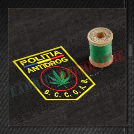 Emblema Politia Antidrog - Brigada de Combatere a Crimei Organizate si Antidrog Bucuresti