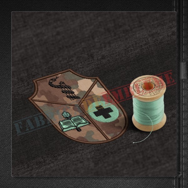 Emblema Centrul de Perfectionare Medico-Militara - SIBIU