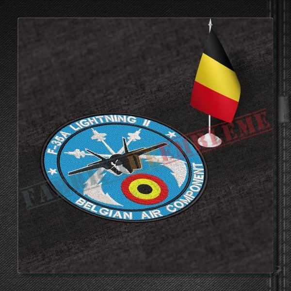 Emblema F-35A Lightning II - Belgian Air Component