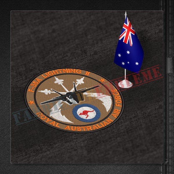 Emblema F-35A Lightning II - Royal Australian Air Force