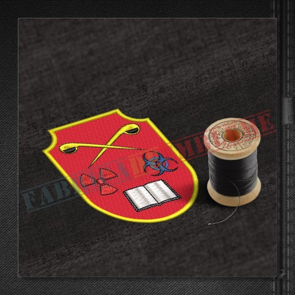 Emblema Centrul de Perfectionare Aparare CBRN MUSCEL - Campulung