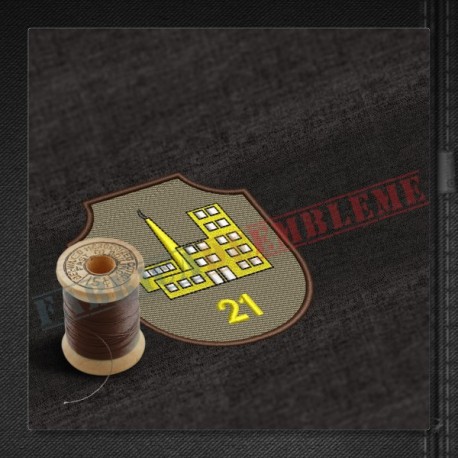 Emblema Centrul 21 Cartiruire Trupe si Administrare Cazarmi