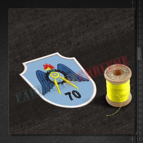 Emblema Centrul 70 Geniu GENERAL-MAIOR GHEORGHE TEODORESCU