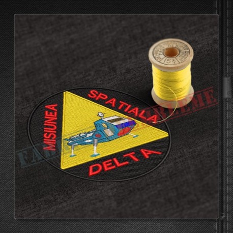 Emblema Misiunea spatiala Delta
