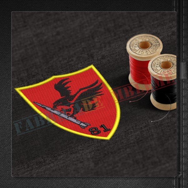Emblema Batalionul 81 Rachete Operativ Tactice MAIOR GHEORGHE SONTU