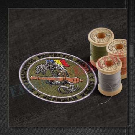 Emblema Guardian Wolves - Detasamentul Protectia Fortei