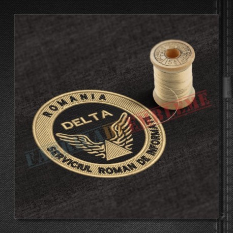 Emblema Grupul de Transport Aerian DELTA al SRI