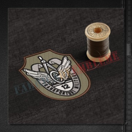 Emblema Biroul Transporturi Militare nr. 12 Teritorial