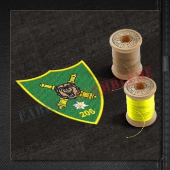 Emblema Batalionul 206 Artilerie GENERAL MIHAIL LACATUSU - Ghimbav