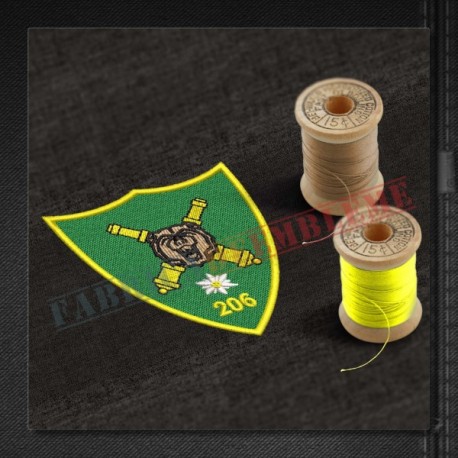 Emblema Batalionul 206 Artilerie GENERAL MIHAIL LACATUSU - Ghimbav
