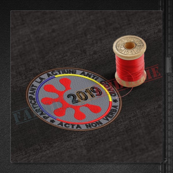Emblema Participant la actiuni anti COVID-19