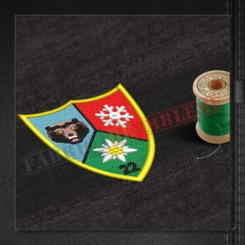 Emblema Batalionul 22 Vanatori de Munte CIRESOAIA