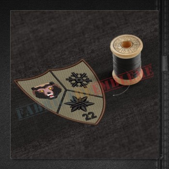 Emblema Batalionul 22 Vanatori de Munte CIRESOAIA