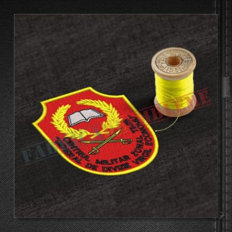 Emblema Centrul Militar Zonal Timis VIRGIL ECONOMU - Timisoara