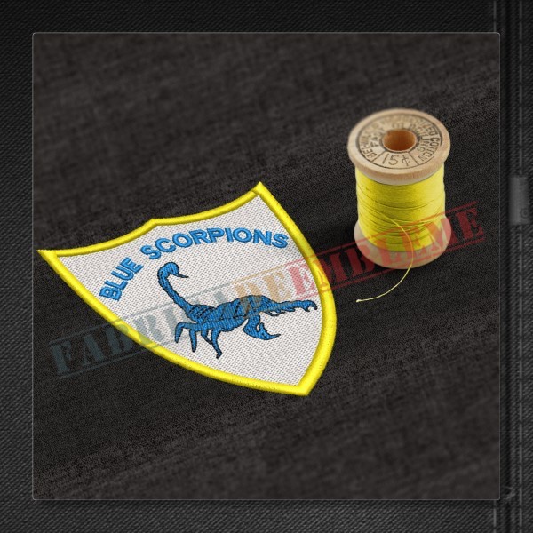 Emblema Blue Scorpions - Batalionul 205 Aparare Antiaeriana GENERAL GHEORGHE PARVULESCU