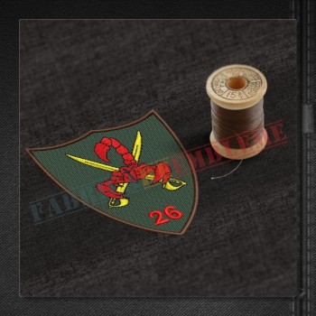 Emblema Batalionul 26 Infanterie NEAGOE BASARAB (Scorpionii Rosii)