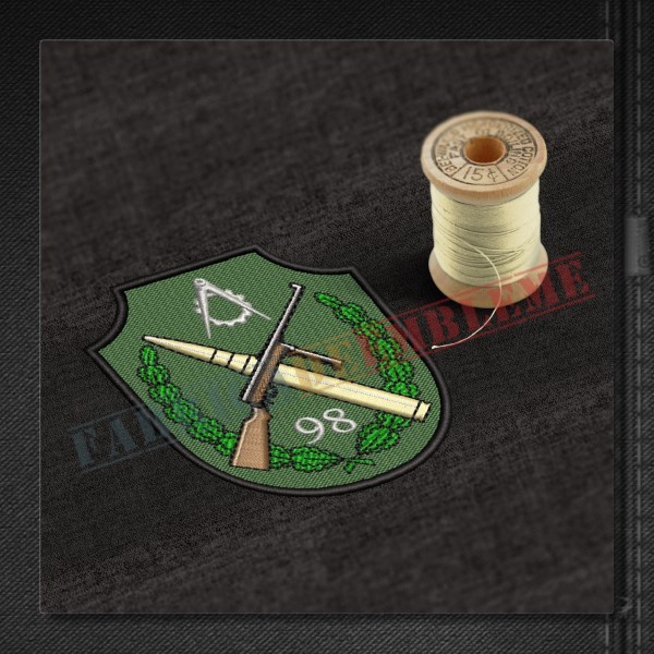 Emblema Depozitul Central 98 Munitii CAPITAN MARIN ORITA