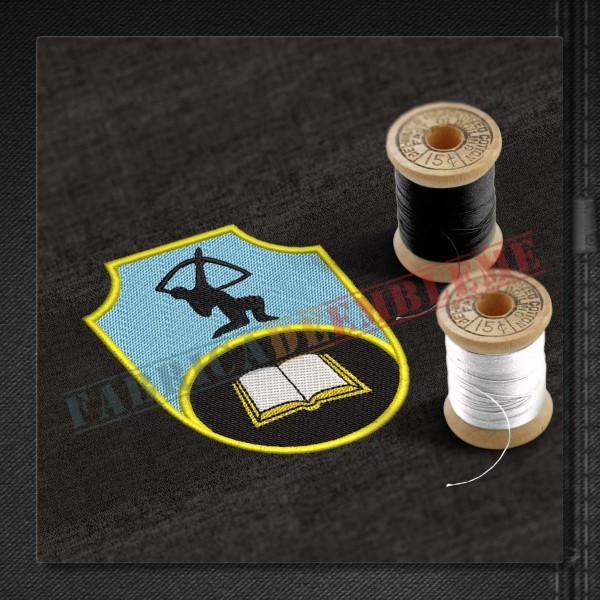 Emblema Centrul de Pregatire pentru Artilerie Antiaeriana GENERAL GHEORGHE POPESCU