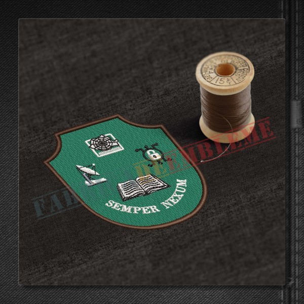Emblema Scoala Militara de Maistri Militari si Subofiteri de Comunicatii, Tehnologia Informatiei si Ap. Cibernetica