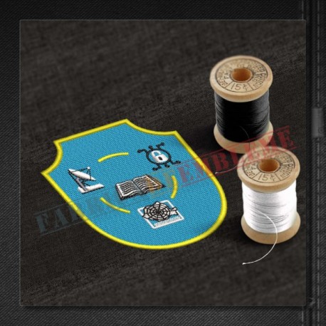 Emblema Scoala Militara de Maistri Militari si Subofiteri de Comunicatii, Tehnologia Informatiei si Ap. Cibernetica