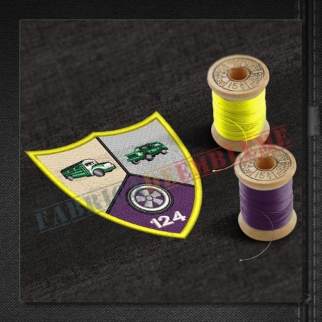 Emblema Batalionul 124 Transport