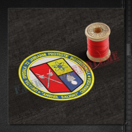 Emblema Unitatea Speciala 72 Jandarmi Protectie Institutionala ANGHEL SALIGNY Cernavoda