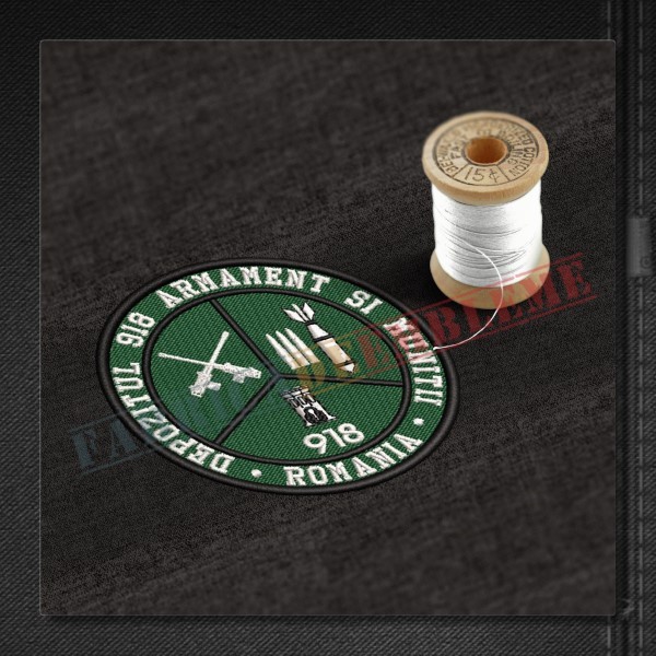 Emblema Depozitul 918 Armament si Munitii - Medias