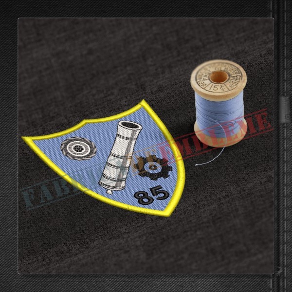 Emblema Batalionul 85 Sprijin Logistic General Mihail Cerchez - Barlad