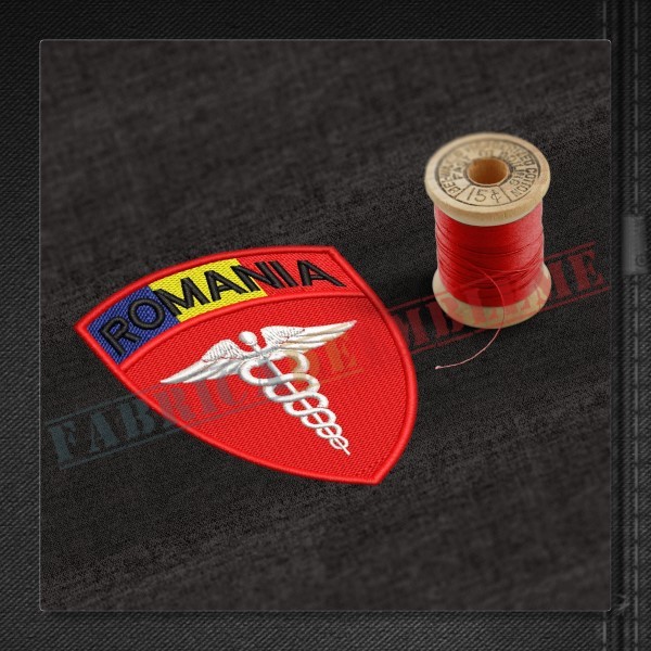 Emblema Medicina cu ac Romania