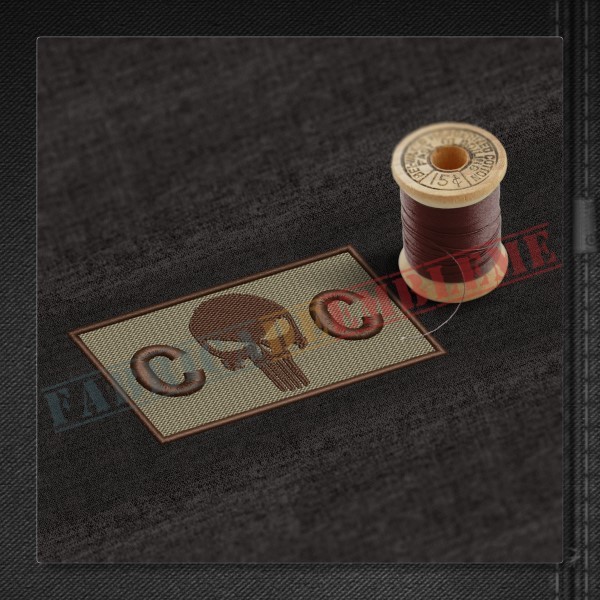 Emblema Cercetas Punisher