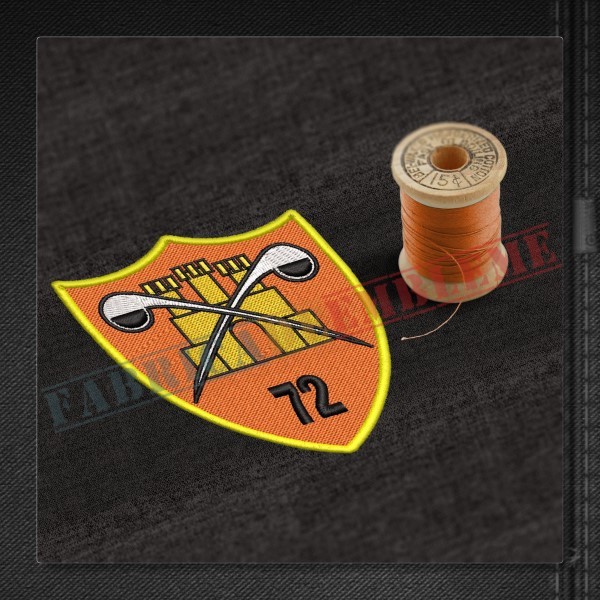 Emblema Batalionul 72 Aparare CBRN NEGRU VODA