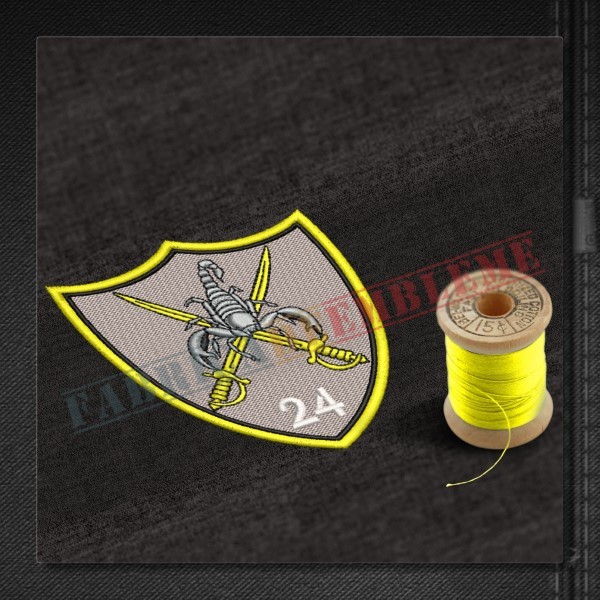 Emblema Batalionul 24 Infanterie ECATERINA TEODOROIU - Tg. Jiu