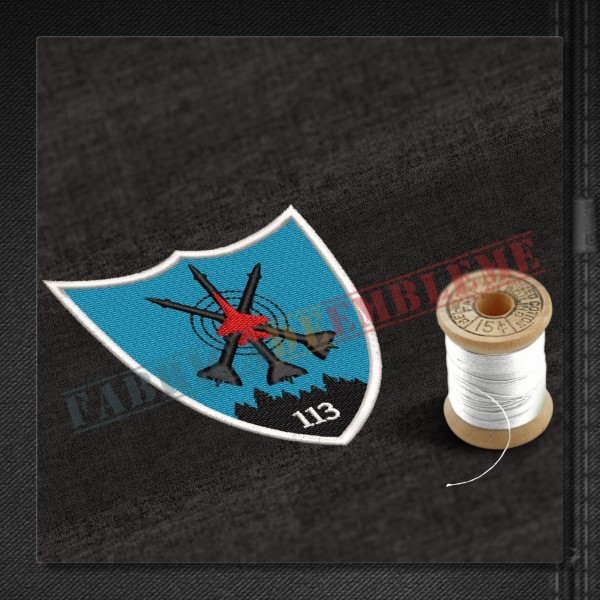 Emblema Batalionul 113 Rachete Sol-Aer CODRII VLASIEI - Ghimpati