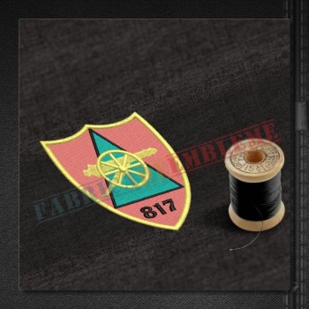 Emblema Batalionul 817 Artilerie PETRU RARES - Prundu-Bargaului