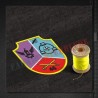 Emblema Regimentul 46 Sprijin GENERAL DE CORP DE ARMATA ALEXANDRU HANZU - Sibiu