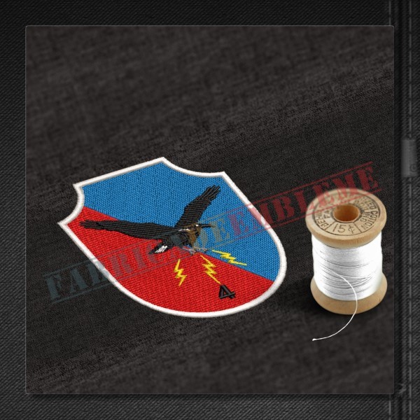 Emblema Grupul 4 Razboi Electronic LOCOTENENT-COLONEL MIHAI CANA