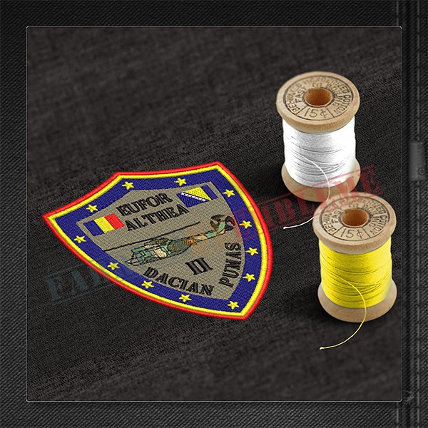 Emblema EUFOR ALTHEA 2025 - Dacian Pumas - rotatia a II-a
