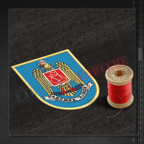 Emblema Asociatia Nationala a Cadrelor Militare in Rezerva si in Retragere ALEXANDRU IOAN CUZA