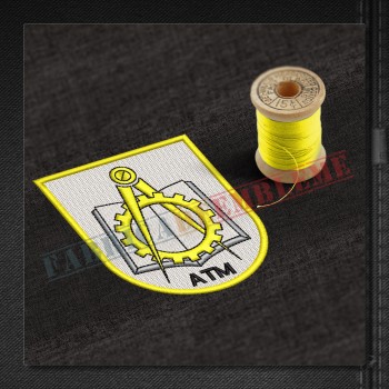 Emblema Academia Tehnica Militara FERDINAND I - versiunea 3