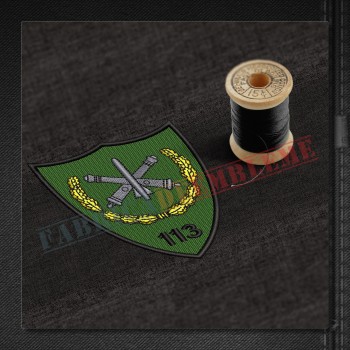 Emblema Batalionul 113 Artilerie BARAGANUL - Slobozia - versiunea 2