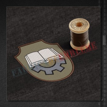Emblema Scoala de Aplicatie pentru Logistica GENERAL CONSTANTIN ZAHARIA - Chitila - versiunea 2