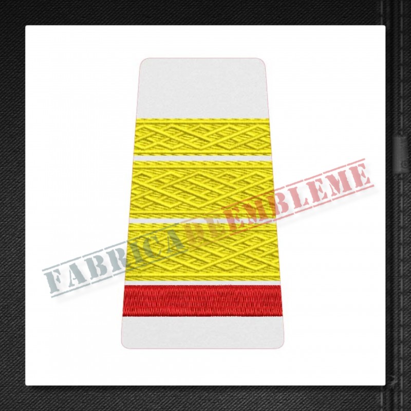 Grade militare plutonier major student - Forte Navale - ORAS alb